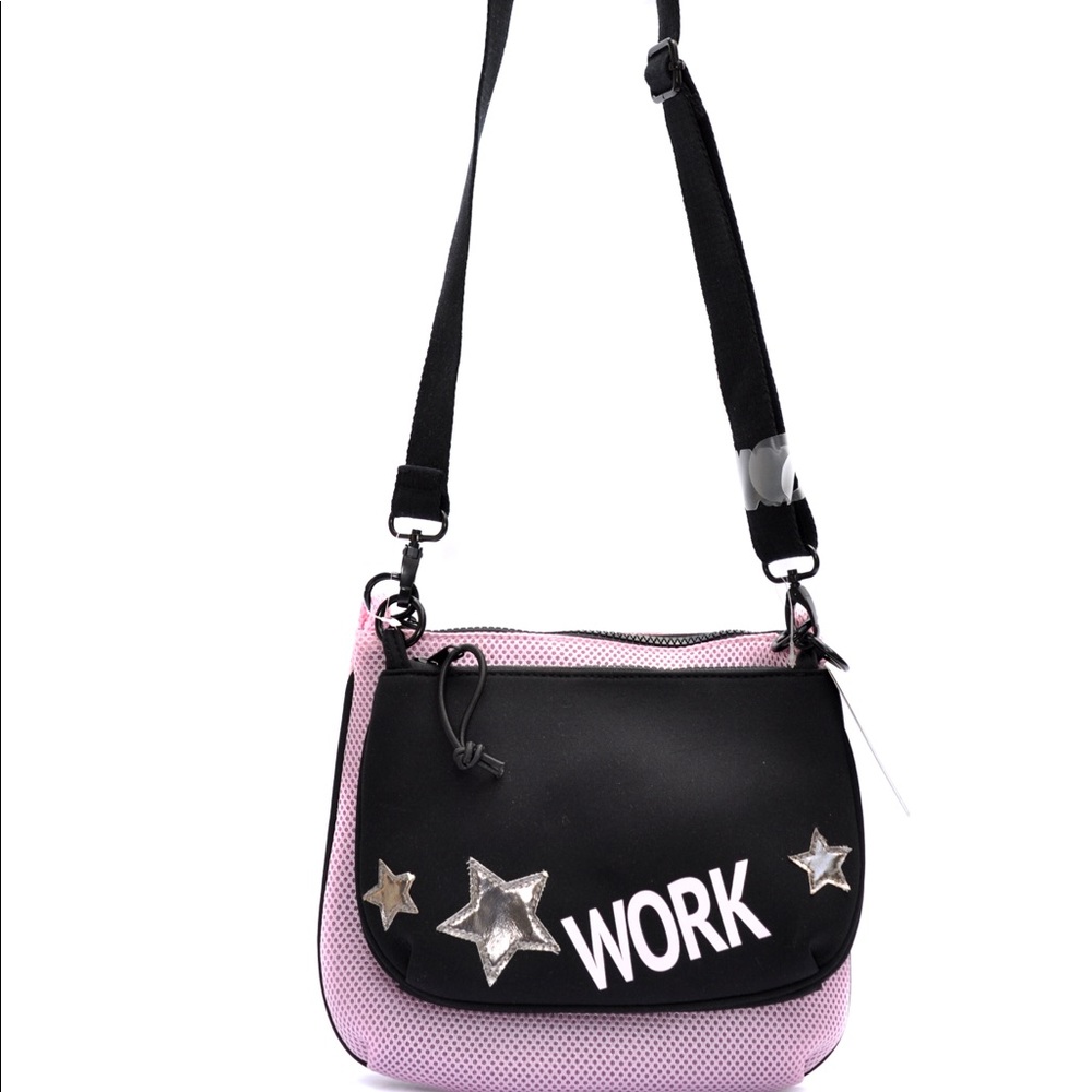 Ideology 2 In 1 Cross-body Purse Pink Black $ 59